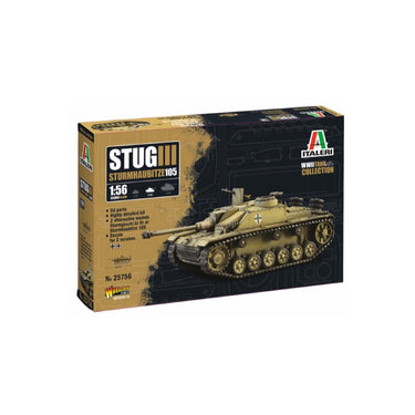 Italeri 25756 1/56 StuG III - Sturmhaubitze 105